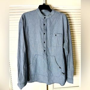 Casual Botton Down | Blue/White | XL